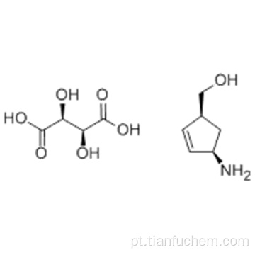 (1S-cis) -4-Amino-2-ciclopenteno-1-metanol D-hidrogênio tatrate CAS 229177-52-0